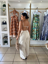 Load image into Gallery viewer, Floral Linen Jumpsuit