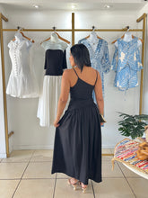 Load image into Gallery viewer, Black Heaven Sent Midi Maxi Dress