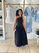 Load image into Gallery viewer, Black Heaven Sent Midi Maxi Dress