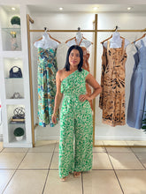 Load image into Gallery viewer, Sofia Green Jumpsuit
