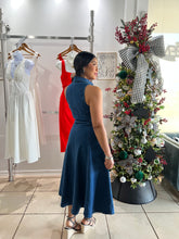 Load image into Gallery viewer, Anais denim midi dress
