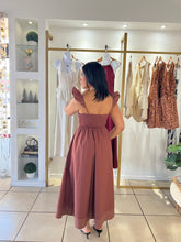 Load image into Gallery viewer, Cognac Midi Dress
