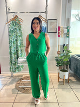 Load image into Gallery viewer, Kelly green pant set
