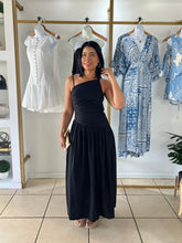Load image into Gallery viewer, Black Heaven Sent Midi Maxi Dress
