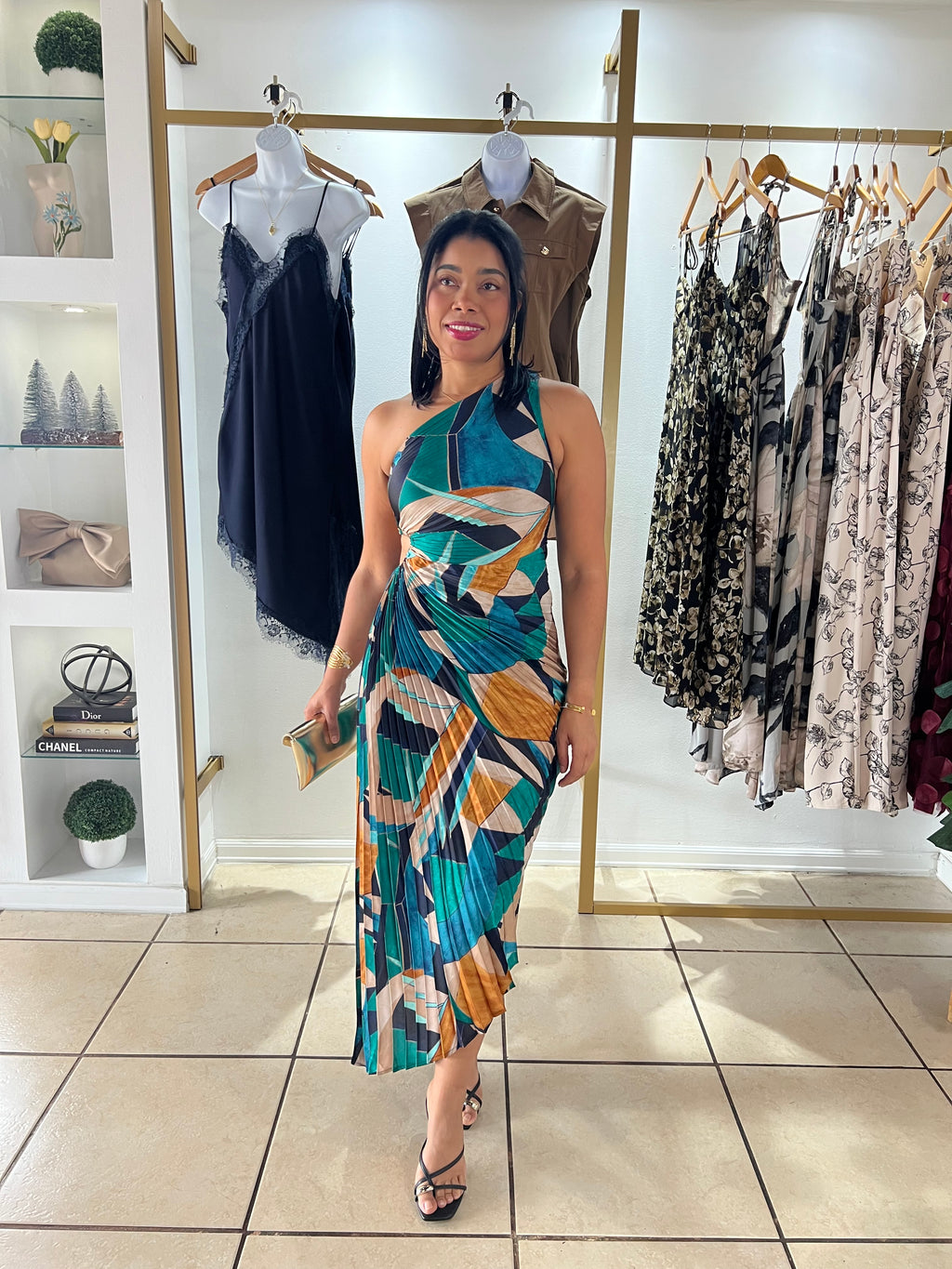 Sea Glass Midi Dress