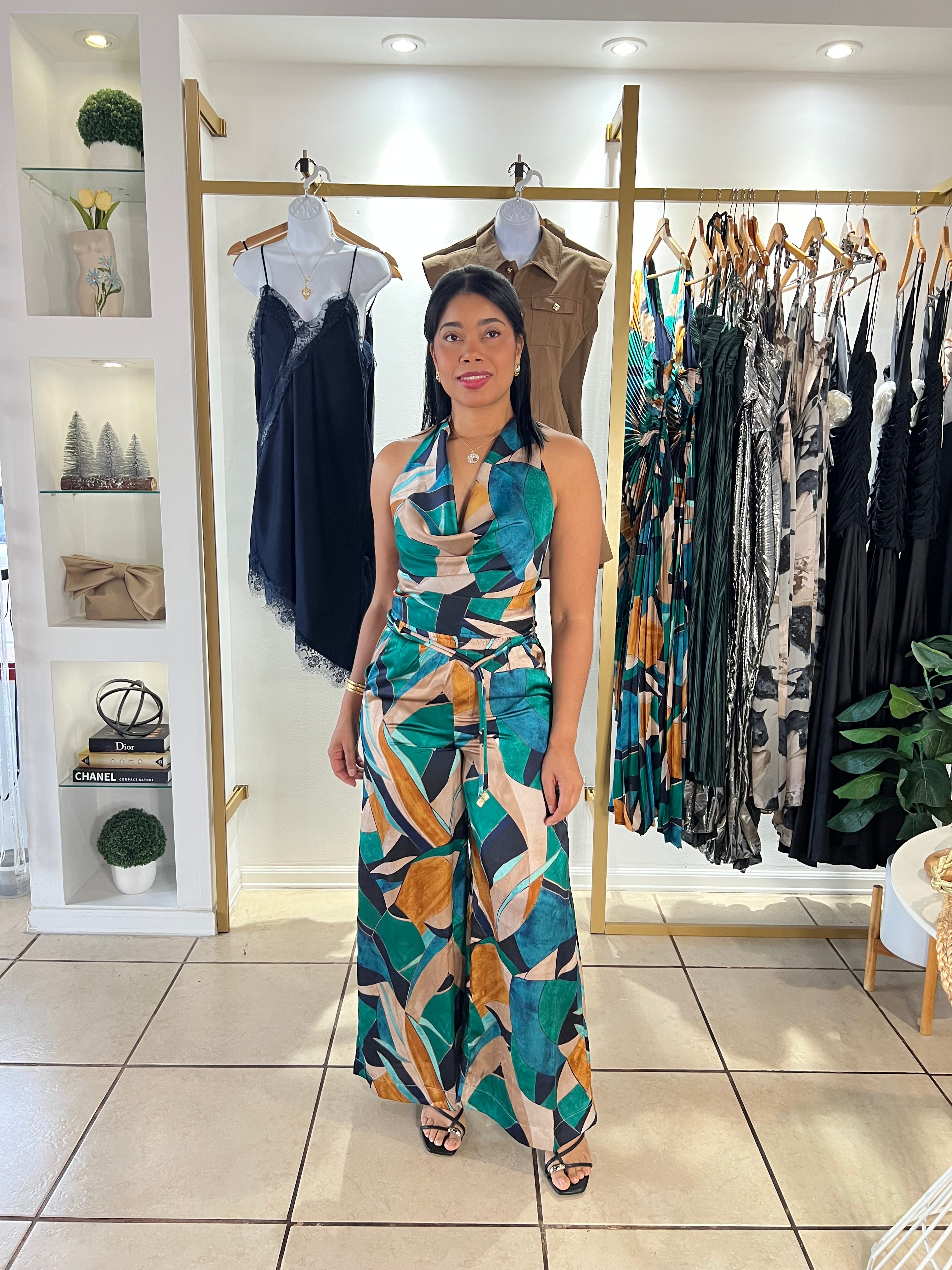 Palm Mirage Pant Set