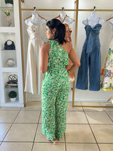 Load image into Gallery viewer, Sofia Green Jumpsuit
