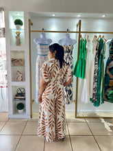 Load image into Gallery viewer, Ana Ivory LT Brown Jumpsuit
