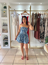 Load image into Gallery viewer, Denim Tube Romper
