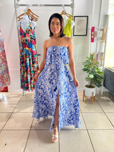 Load image into Gallery viewer, Royal Blue tube maxi dress
