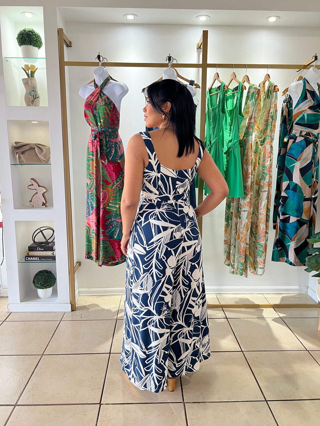 Celi Square Neck Jumpsuit