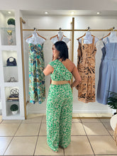 Load image into Gallery viewer, Sofia Green Jumpsuit
