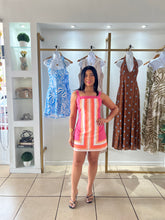 Load image into Gallery viewer, Pink Retro Print Mini Dress
