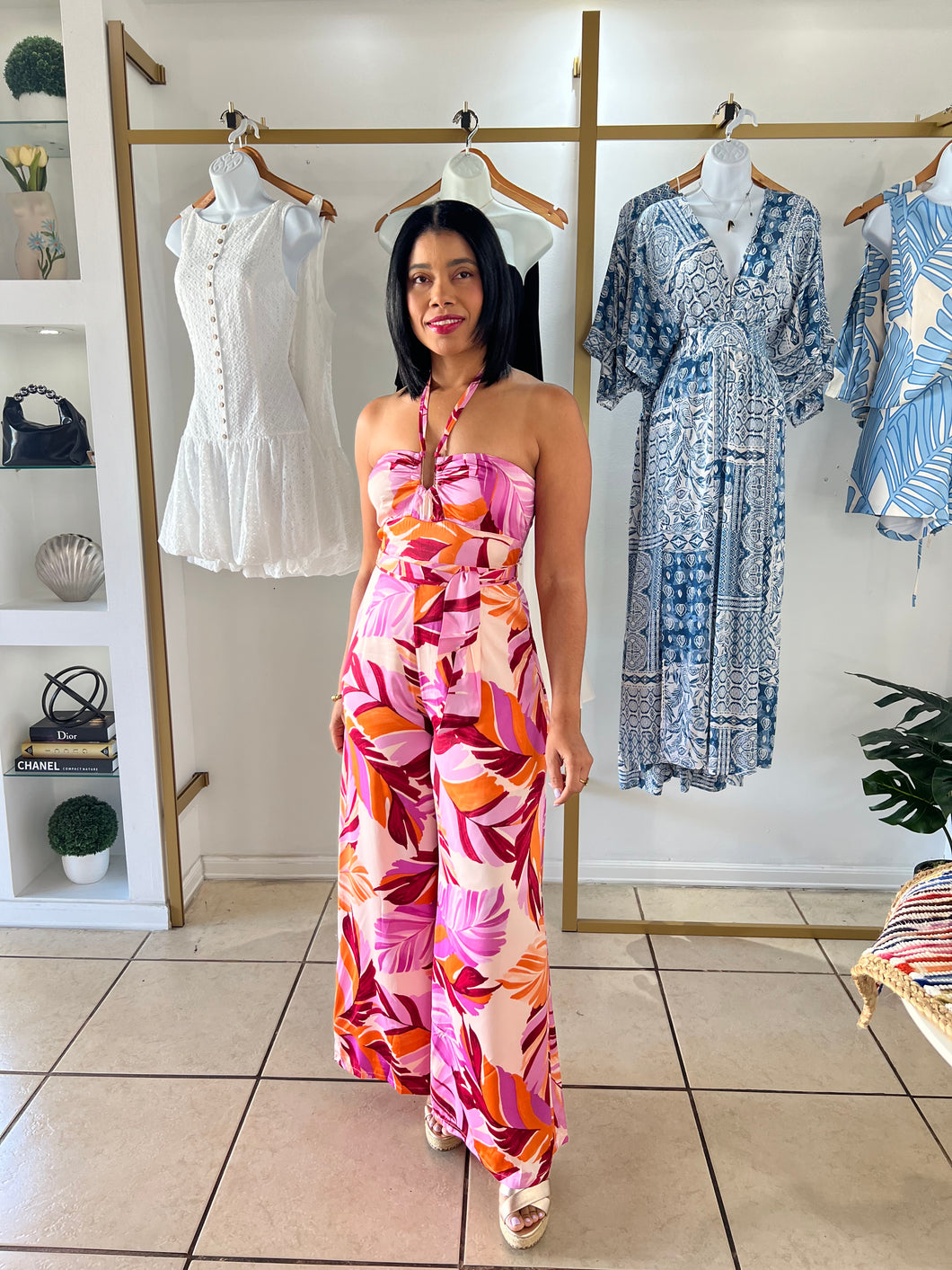 Bellflower Glow Jumpsuit