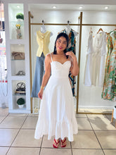 Load image into Gallery viewer, Once Again White Midi Maxi Dress
