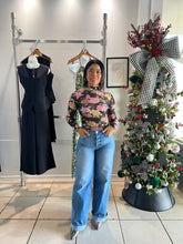 Load image into Gallery viewer, Tiny sparkle flowers bodysuit
