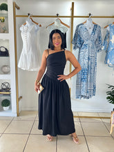 Load image into Gallery viewer, Black Heaven Sent Midi Maxi Dress

