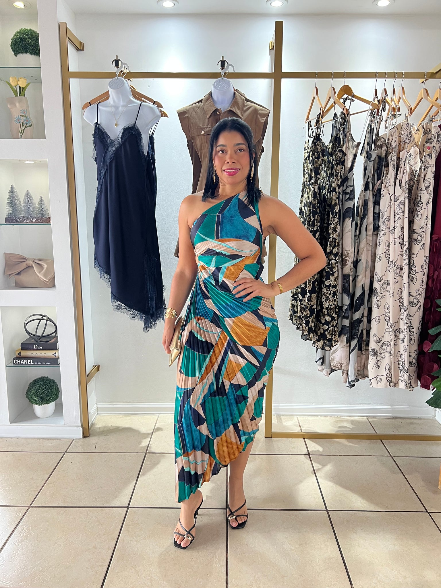 sea glass midi dress Klea Midi Dress in Sea glass FR44 - US12
