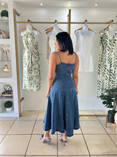 Load image into Gallery viewer, Denim On My Mind Midi Dress
