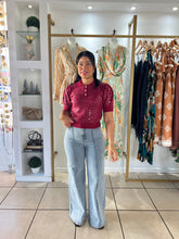 Load image into Gallery viewer, Light Denim Flare Pant
