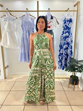 Load image into Gallery viewer, Green multi jumpsuit
