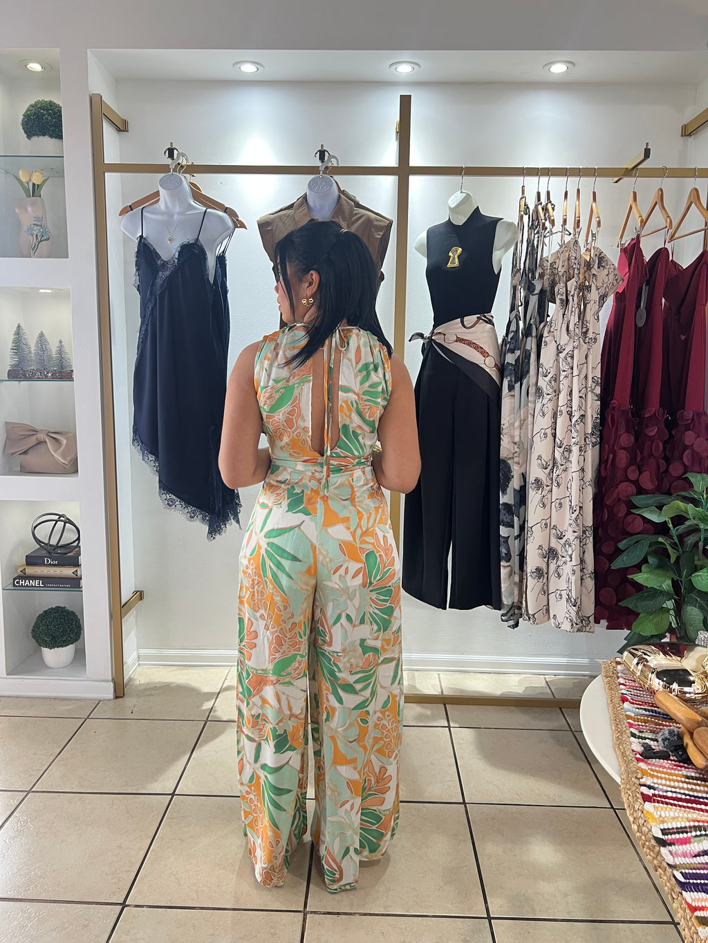 Green Garden Jumpsuit