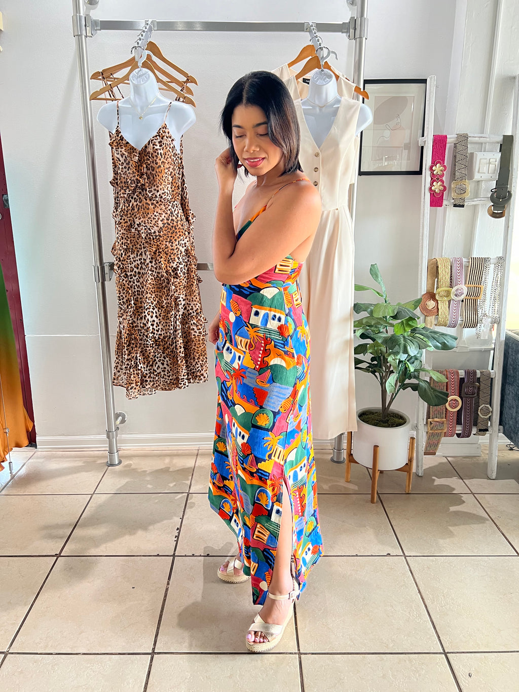 Seaport maxi dress