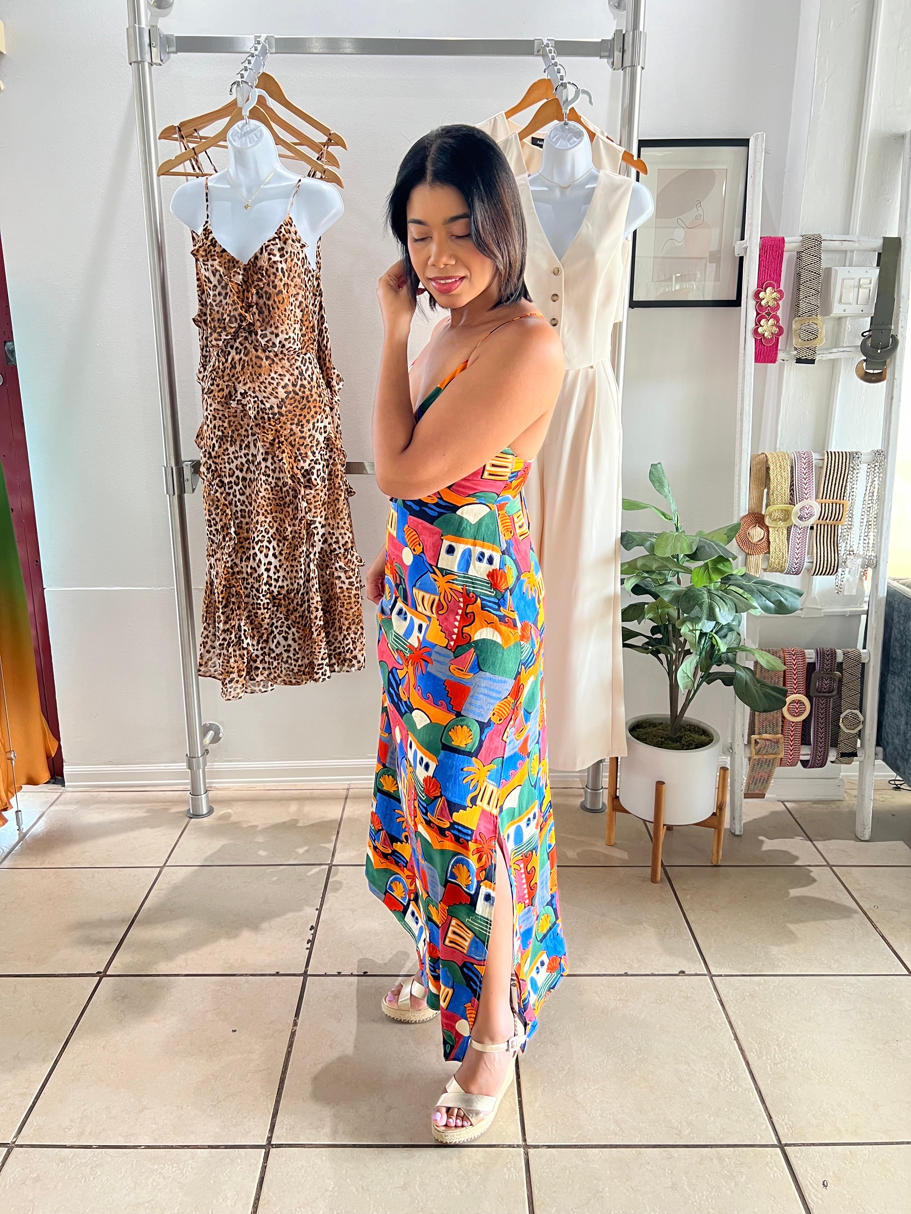 Seaport maxi dress