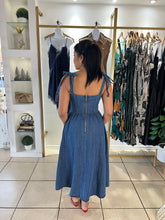 Load image into Gallery viewer, Blue Ballet Denim Dress
