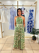 Load image into Gallery viewer, Green multi jumpsuit
