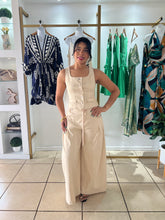 Load image into Gallery viewer, Sahara Light Beige Wide Leg Pant
