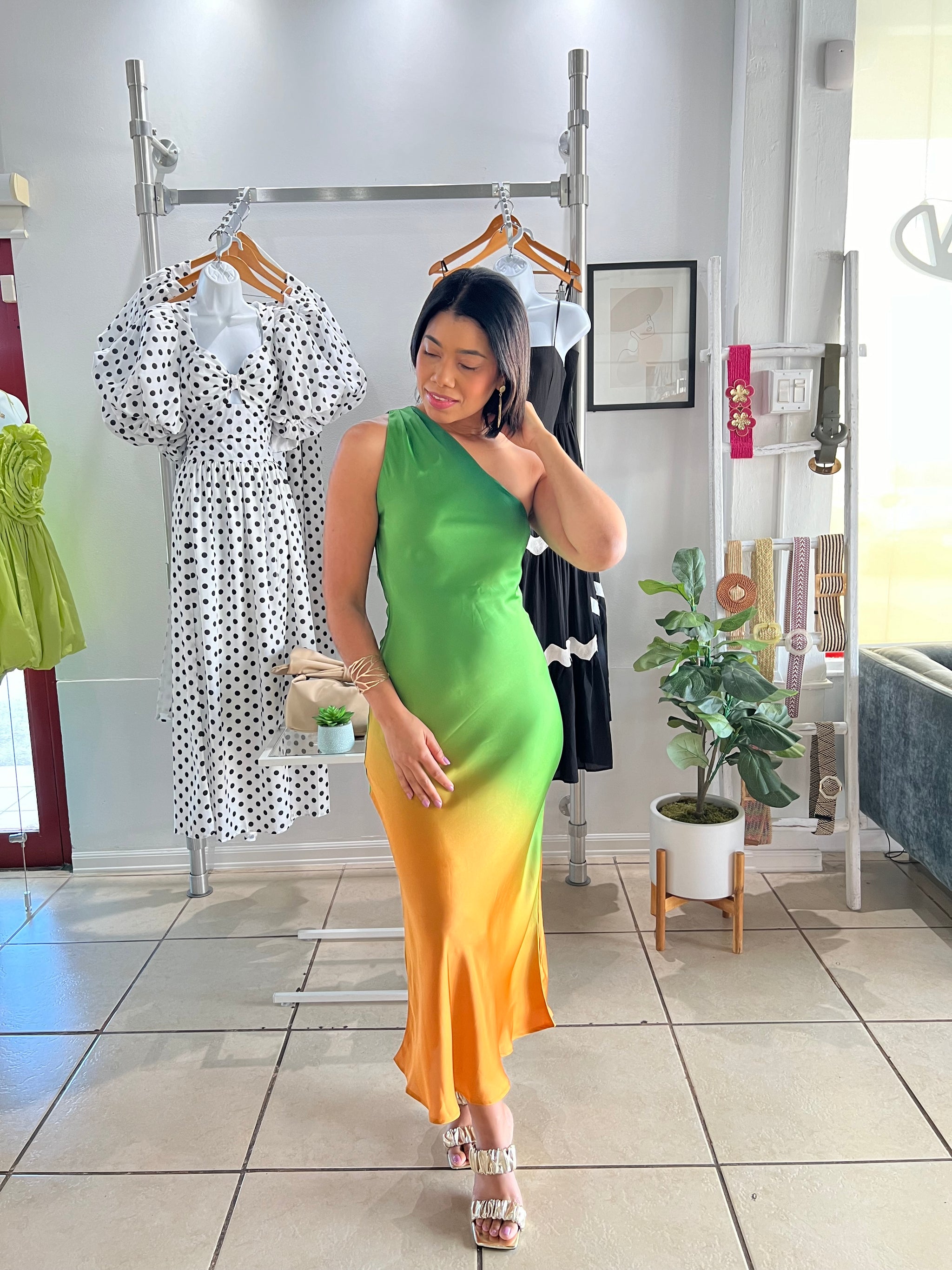 Ibiza Sunset Midi Dress – Just Fabulous Boutique