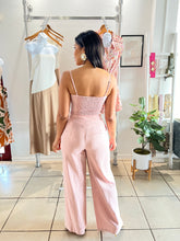 Load image into Gallery viewer, Blush floral applique pant set
