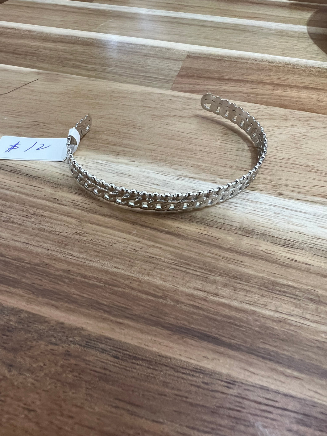Silver small bangle