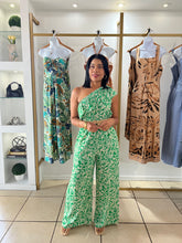 Load image into Gallery viewer, Sofia Green Jumpsuit
