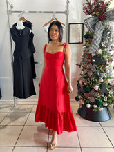 Load image into Gallery viewer, Once Again red dress
