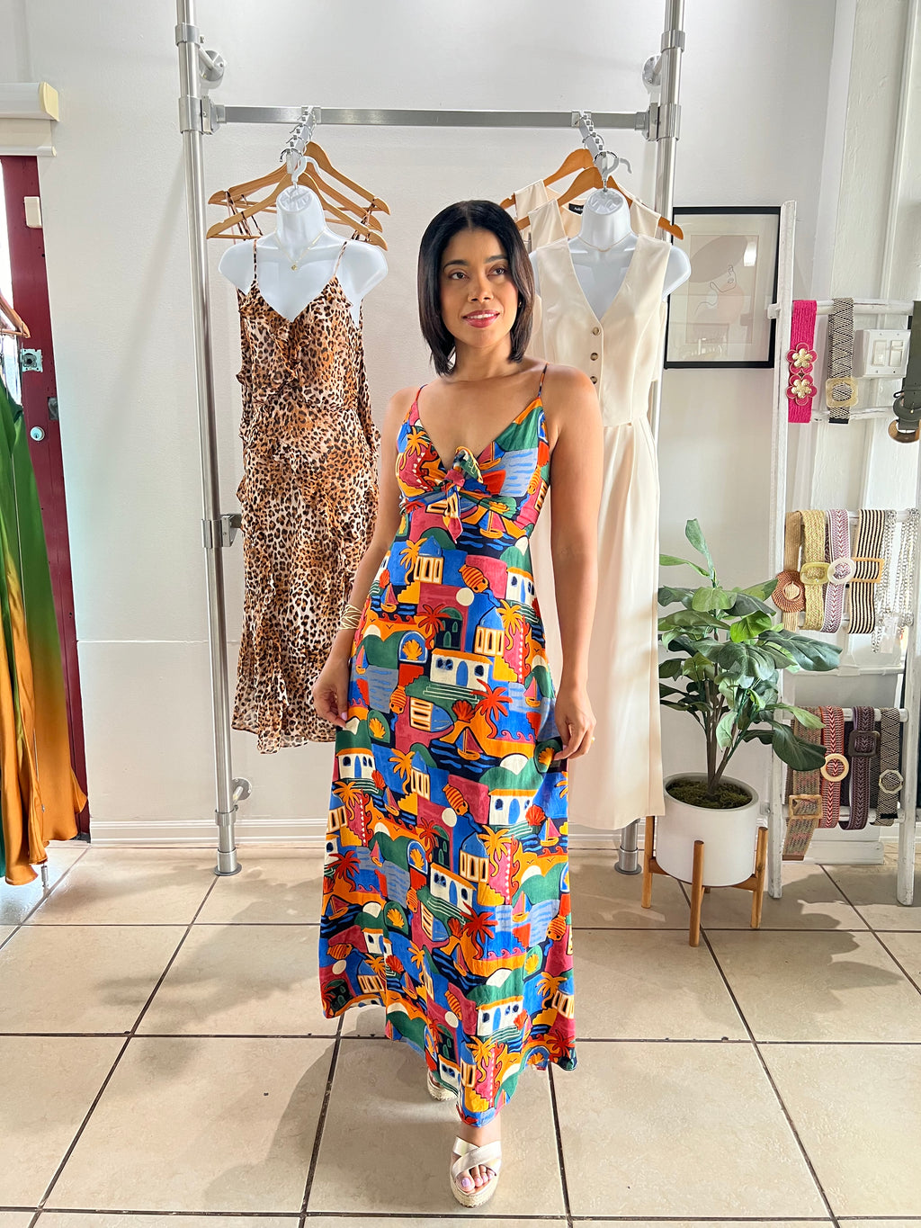 Seaport maxi dress