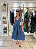 Blue Ballet Denim Dress