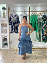 Load image into Gallery viewer, Anais Double Layer Hi-Lo Maxi Dress
