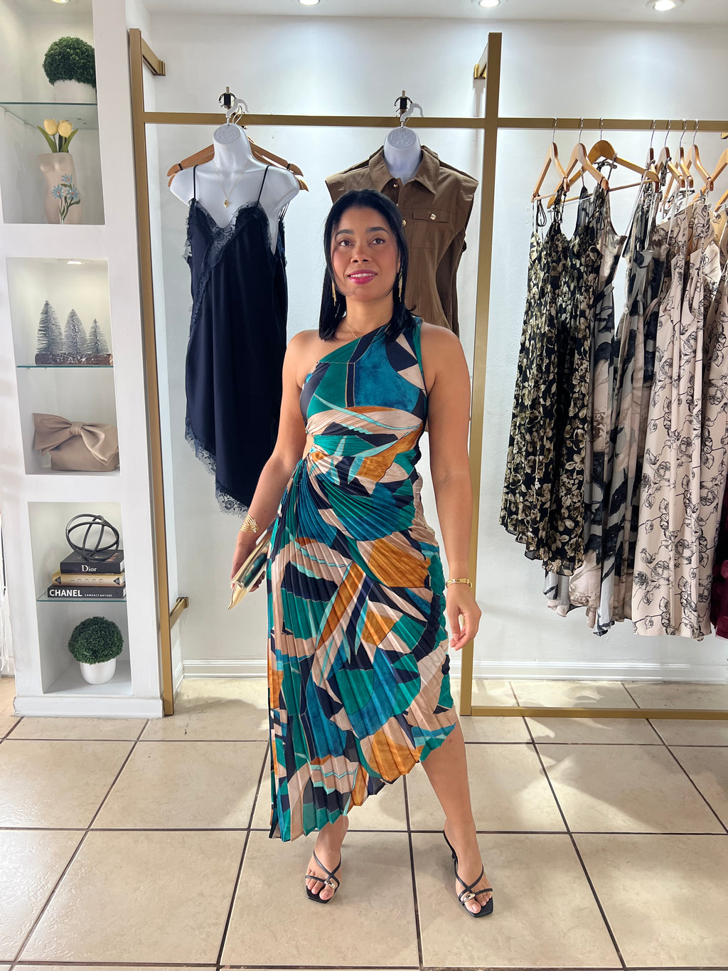 Sea Glass Midi Dress