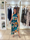 Sea Glass Midi Dress