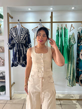 Load image into Gallery viewer, Sahara Light Beige Vest
