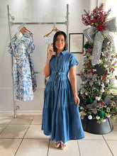 Load image into Gallery viewer, Isa denim maxi dress
