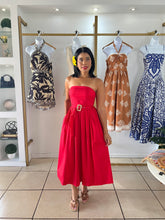 Load image into Gallery viewer, Red Kiss Midi Dress
