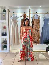 Load image into Gallery viewer, Dusty Rust Blue Jumpsuit
