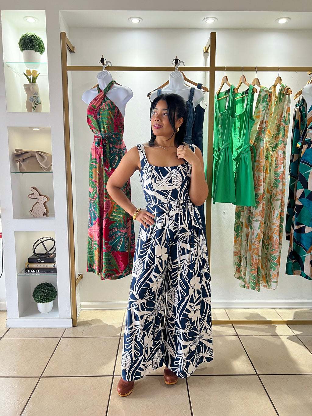 Celi Square Neck Jumpsuit