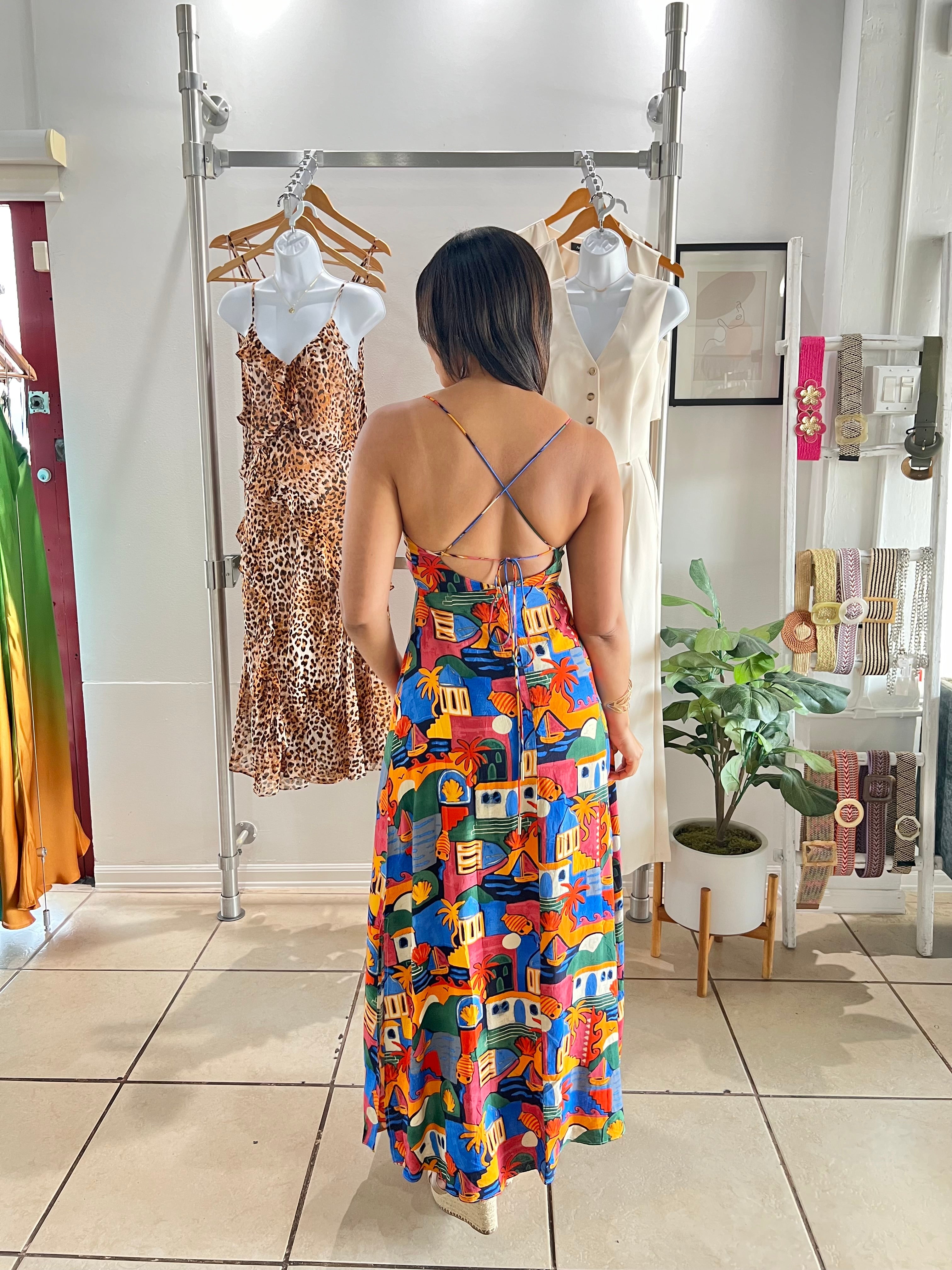 Seaport maxi dress