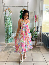 Load image into Gallery viewer, Ibis floral midi/maxi dress
