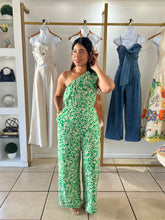 Load image into Gallery viewer, Sofia Green Jumpsuit
