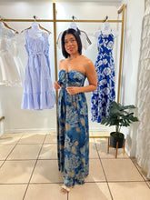 Load image into Gallery viewer, Blue multi jumpsuit

